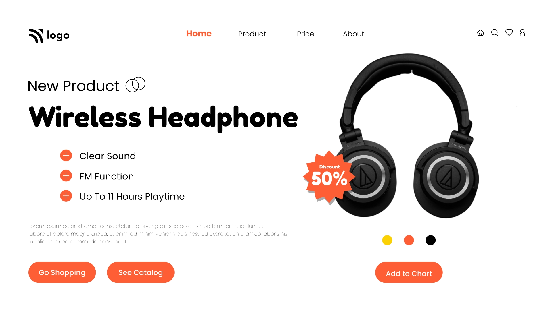 Product Home Page
